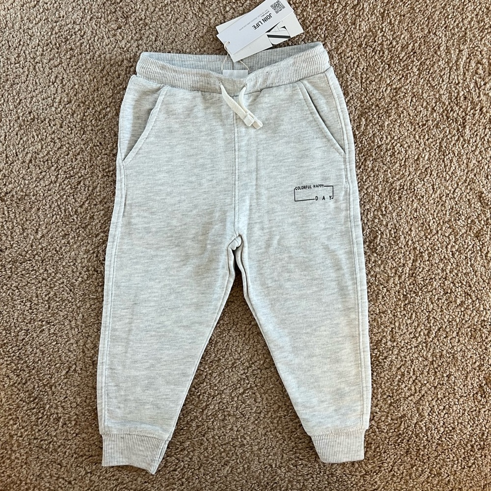 Zara gray sweatpants 18-24 months